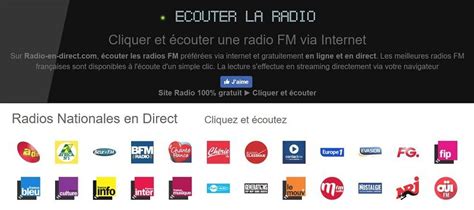radio en ligne gratuite à écouter.